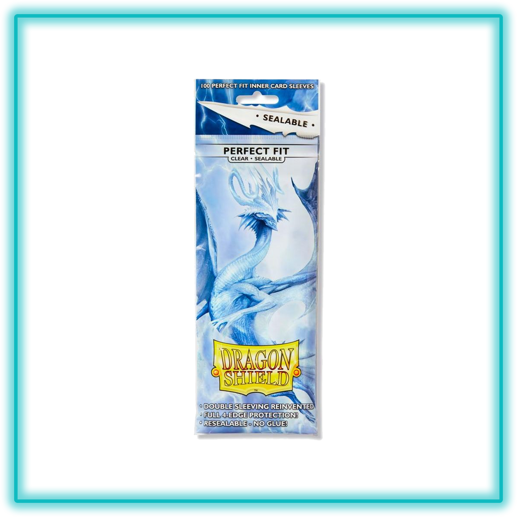 Sleeves - Dragon Shield - Perfect Fit Sealable - Standard - Clear