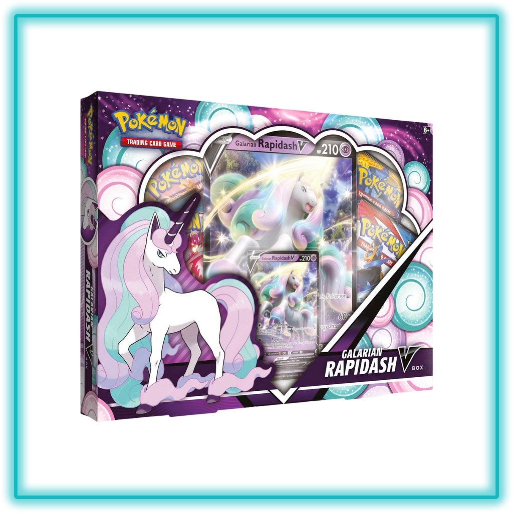 Pokémon TCG: Galarian Rapidash V Box