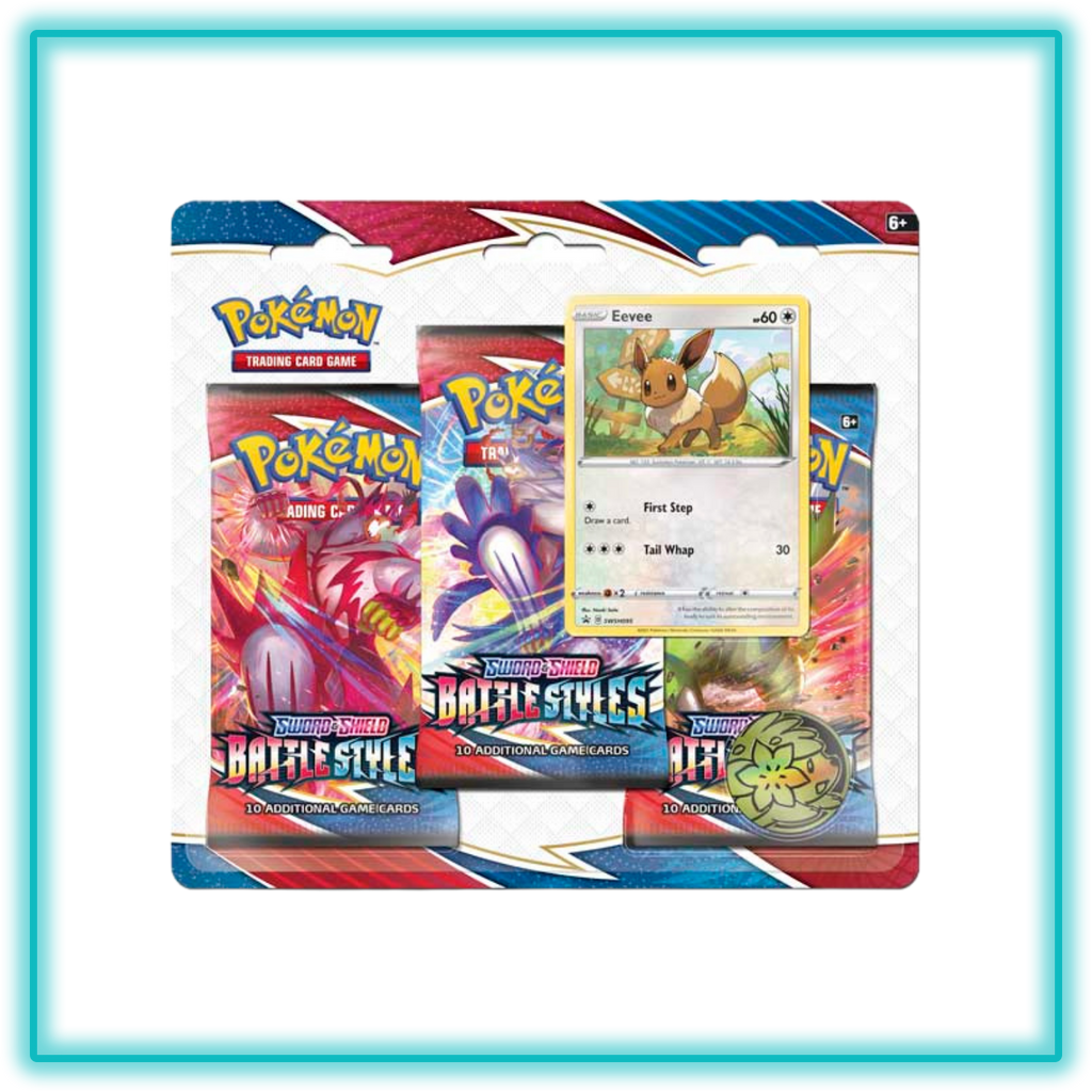 Pokémon TCG: Sword & Shield-Battle Styles 3 Pack Blister